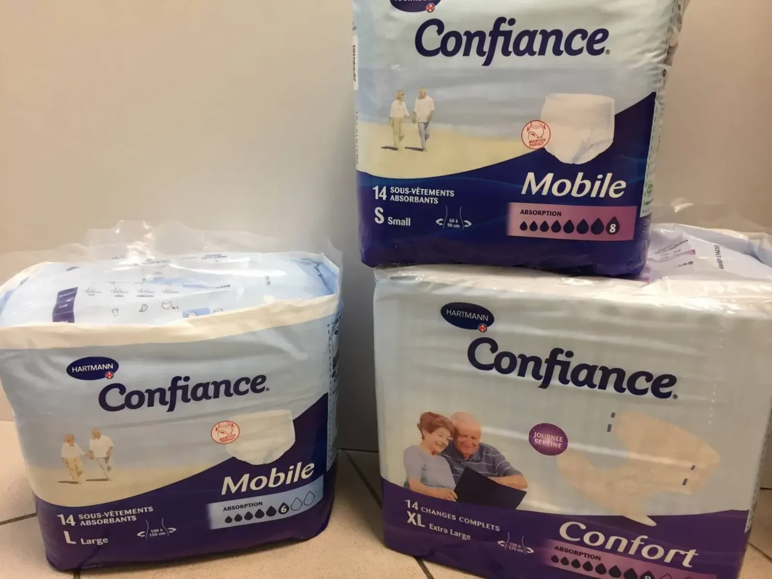Couches pour adulte Confiance : La solution pour le confort