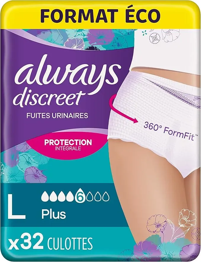 Culottes d'incontinence : notre revue complète des meilleurs produits