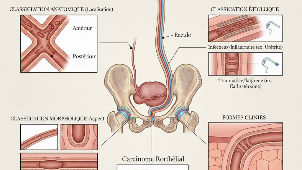 Les rétrécissements urétraux : classifications et formes cliniques
