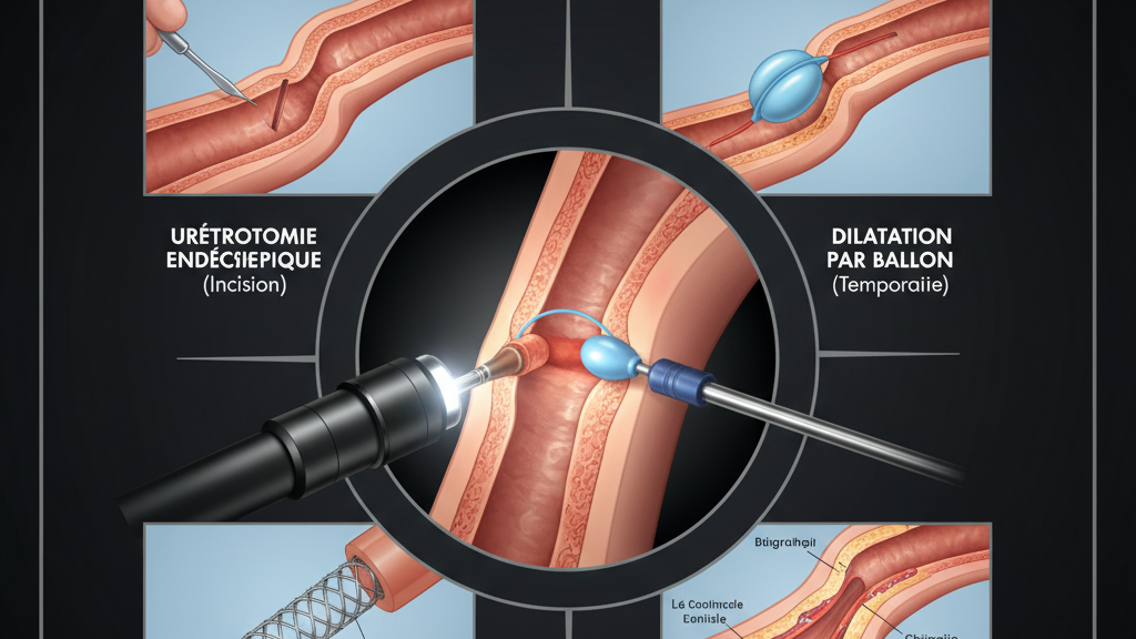 Traitement des rétrécissements urétraux