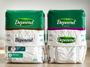 couches pour adulte marque DEPEND